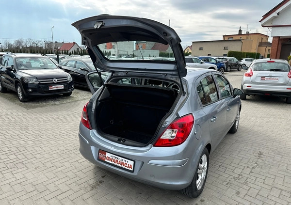 Opel Corsa cena 14500 przebieg: 223000, rok produkcji 2009 z Kąty Wrocławskie małe 529